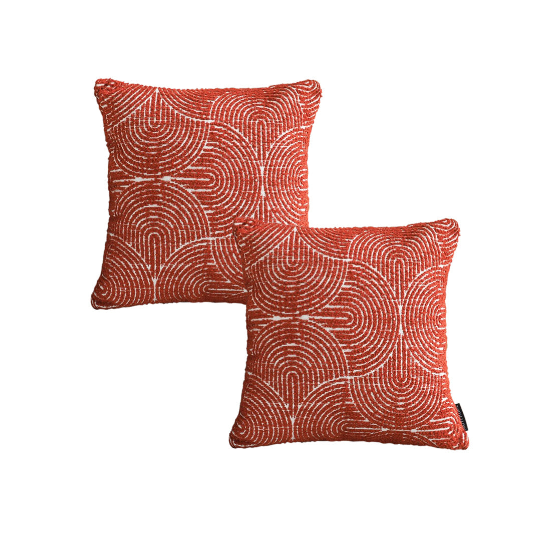 SOGA 2X 50Cm Orange Oversized Pillow Perfect Cinnabar Outdoor/Indoor Lumbar Throw Pillow
