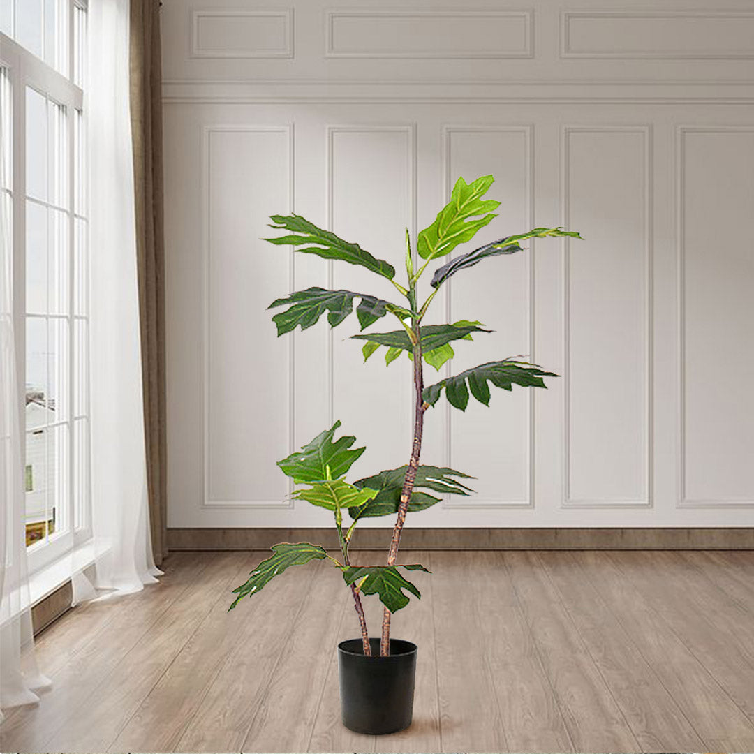 Artificial Natural Green Split-Leaf
