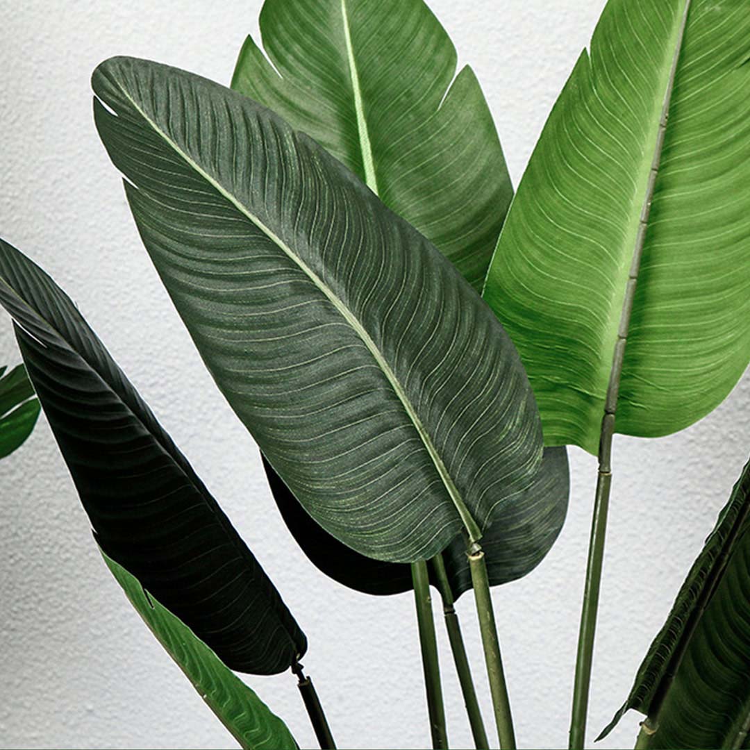 SOGA 4X 160cm Artificial Green Indoor Traveler Banana Fake Decoration Tree Flower Pot Plant