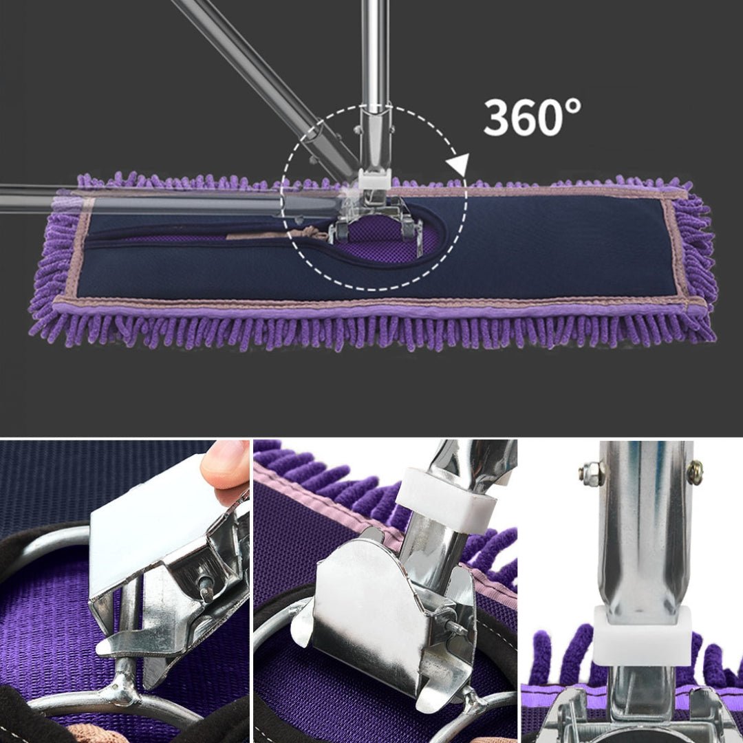 Microfiber Flat Mop (2 pcs Mop Cover)