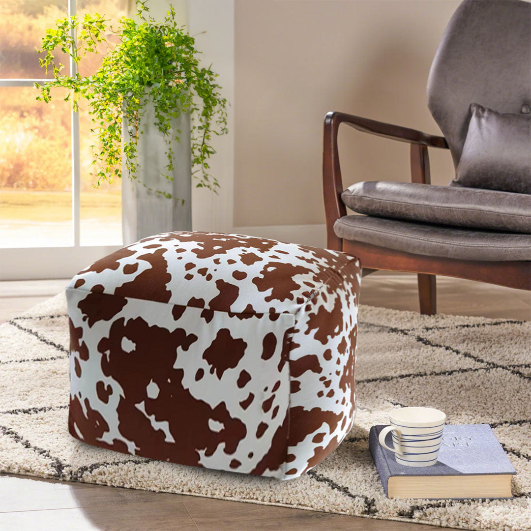 SOGA 2X 55x35cm Squared Soft Pouffe Seat Cushion Elegant Home Accent Décor Stylish Footstool