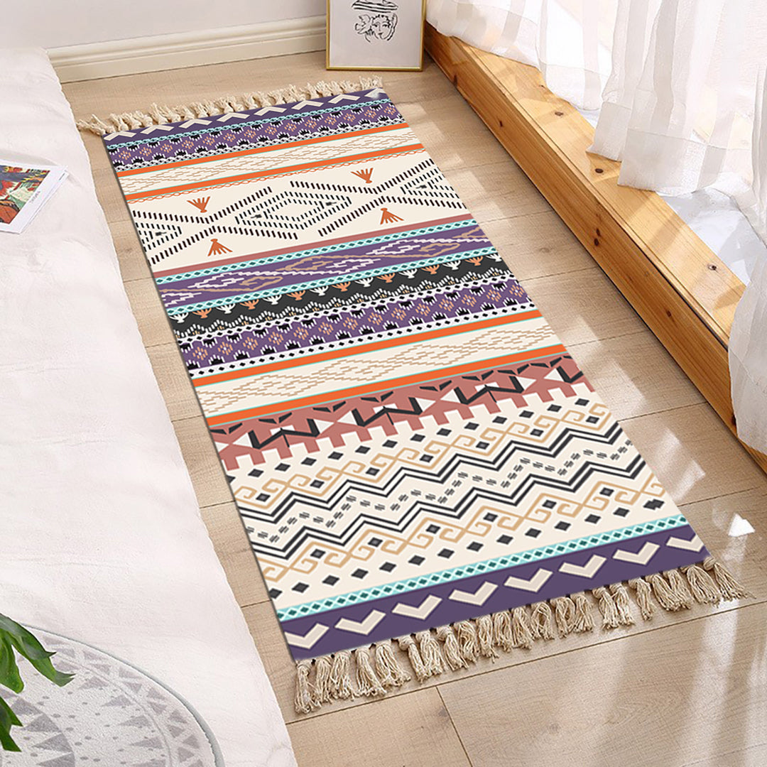 SOGA 90cm Bathroom Rug Vintage Kitchen Area Runner Rugs Home Decor