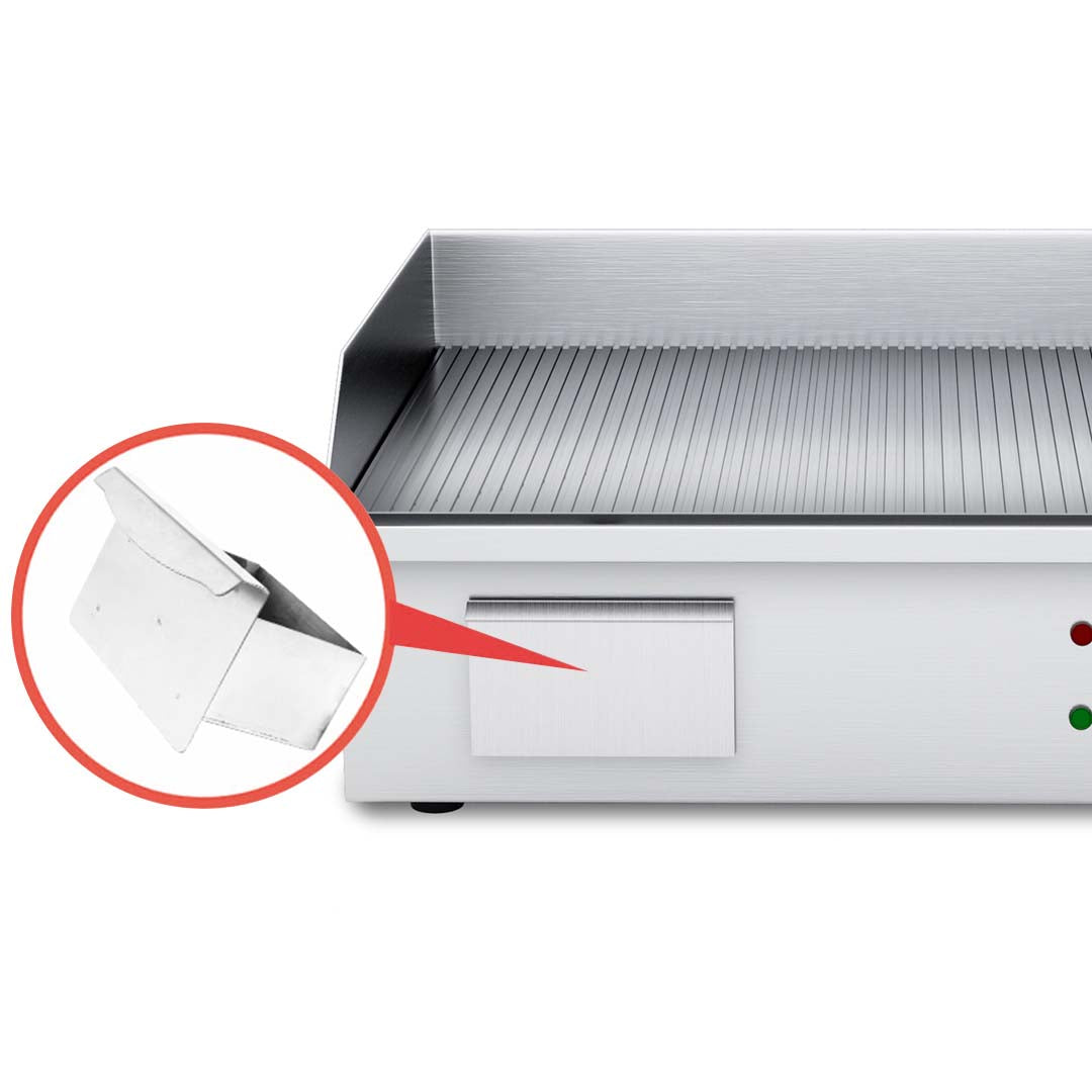 Electric Ribbed Griddle