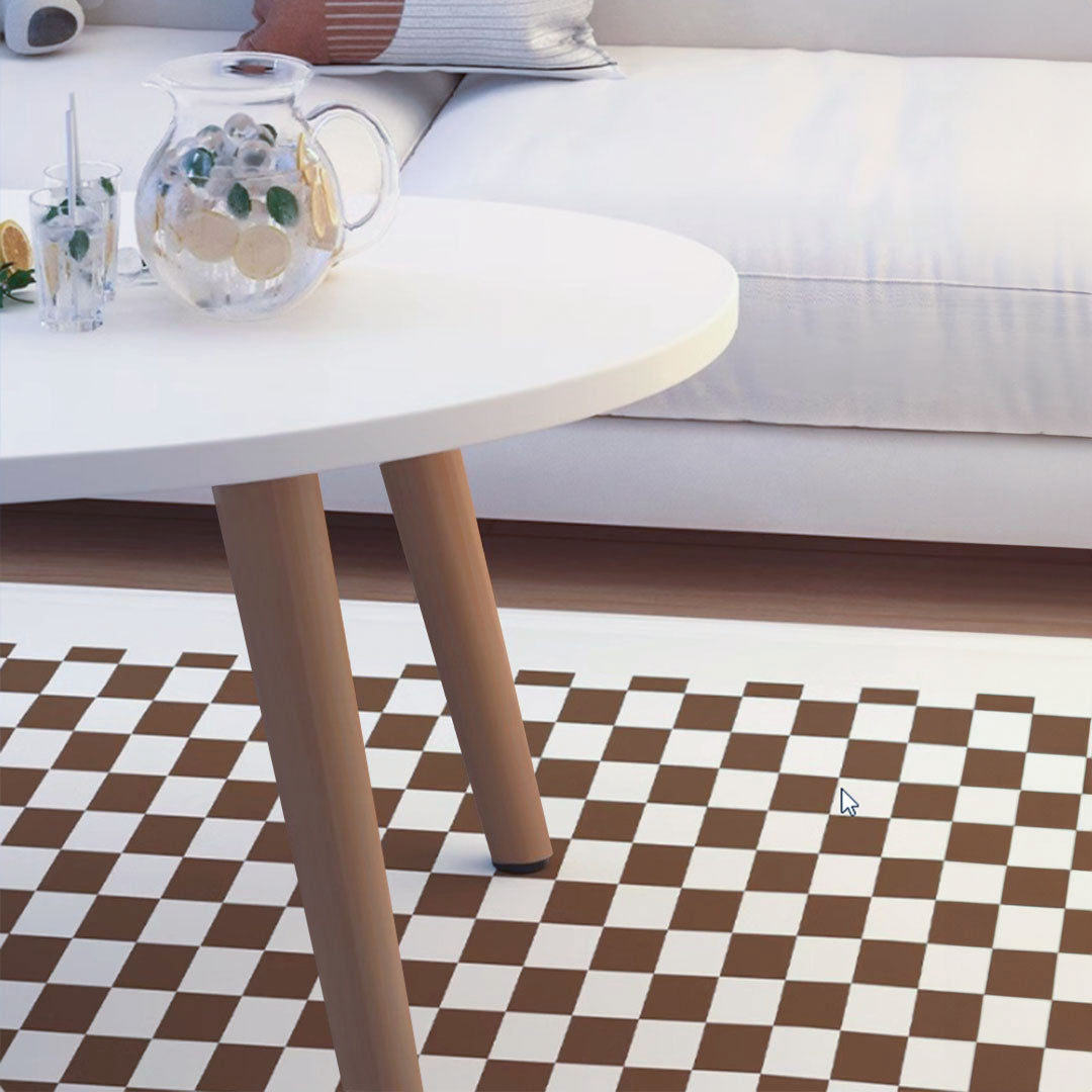 SOGA 2X 80x40cm White Living Room Nordic Coffee Table Simple Modern Home Style