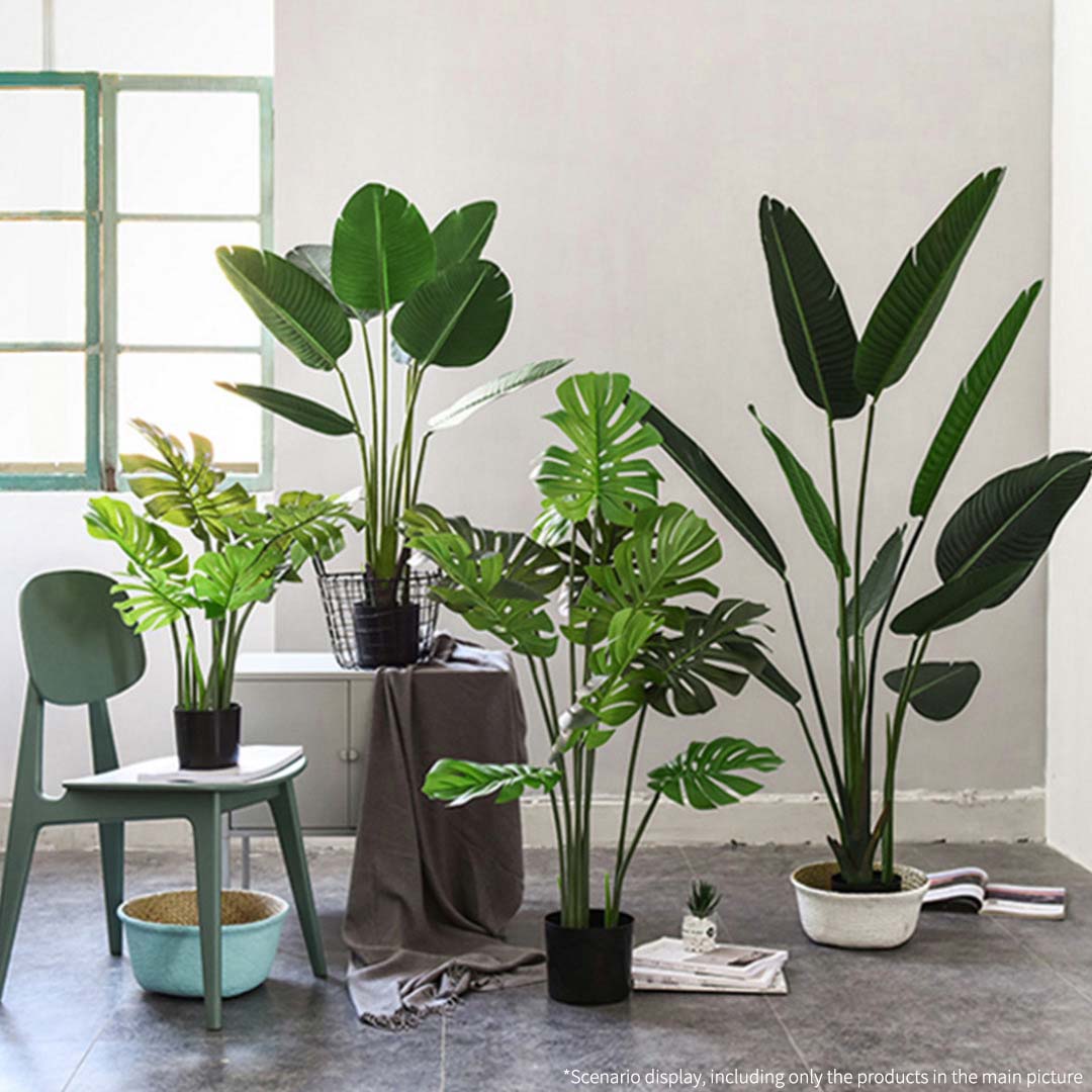 SOGA 4X 160cm Artificial Green Indoor Traveler Banana Fake Decoration Tree Flower Pot Plant