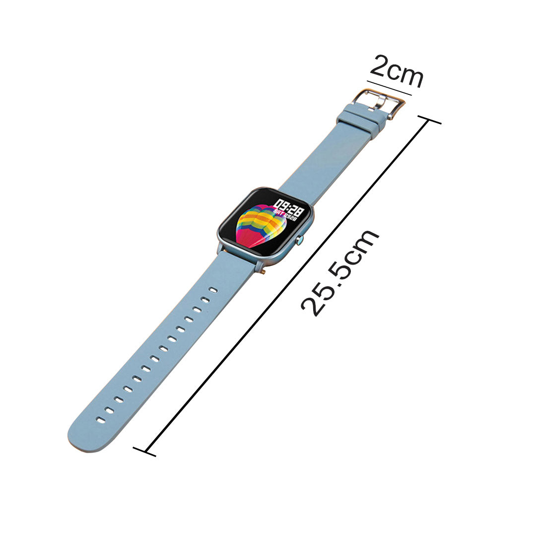 SOGA 2X Waterproof Fitness Smart Wrist Watch Heart Rate Monitor Tracker P8 Pink