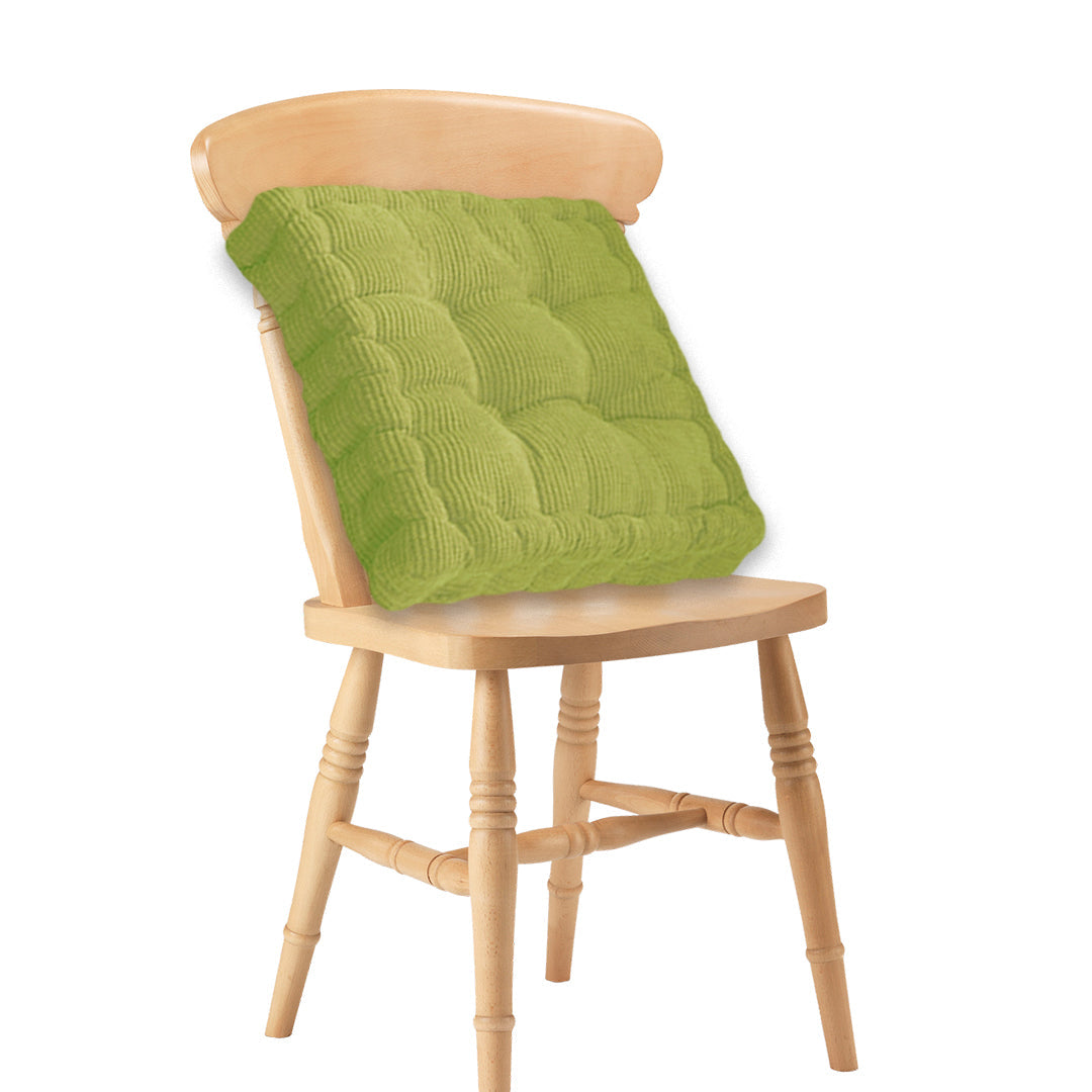 SOGA 4X Green Square Cushion Soft Leaning Plush Backrest Throw Seat Pillow Home Office Sofa Decor