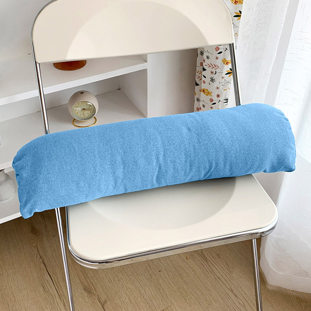 SOGA 4X 45cm Blue Triangular Wedge Lumbar Pillow Headboard Backrest Sofa Bed Cushion Home Decor