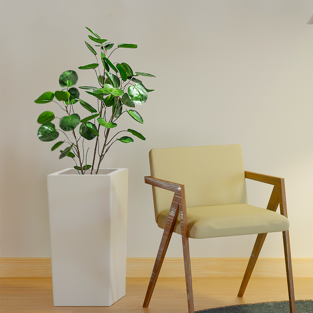 SOGA 4X 180cm Plastic Potted Polyscias Scutellaria Plant Home Garden Artificial Tree, Home Decor