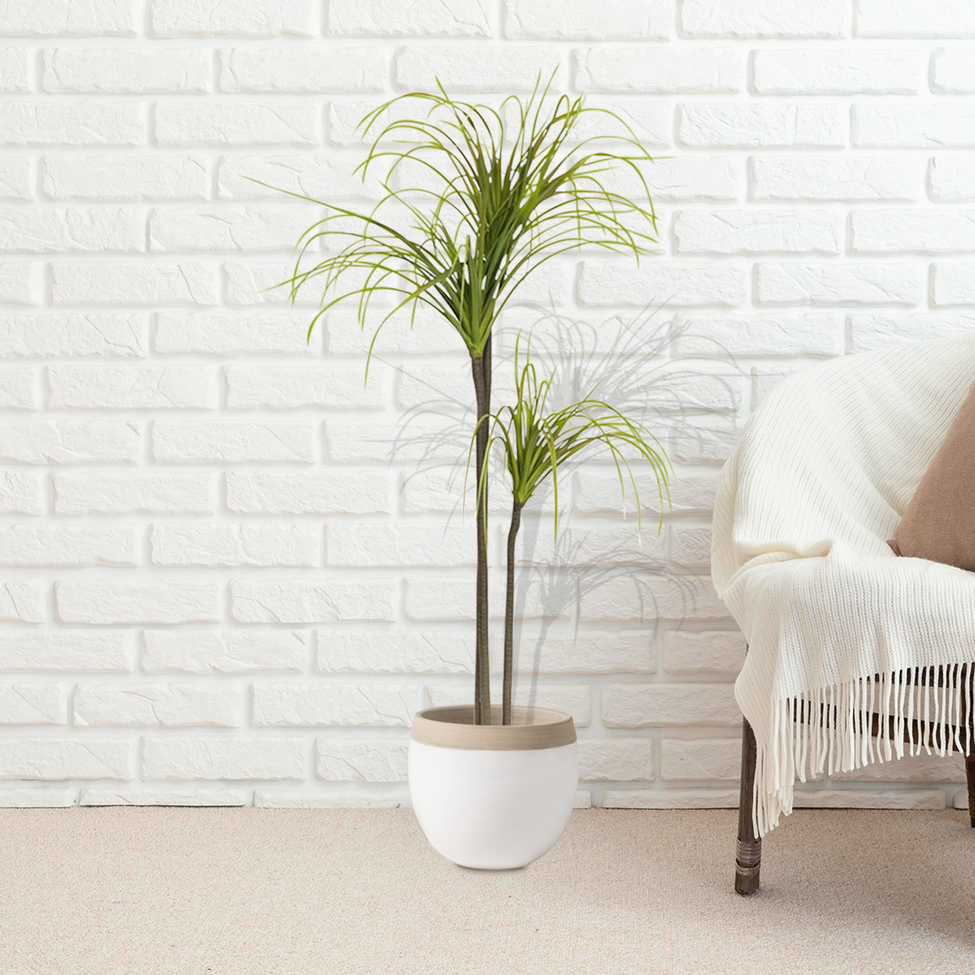 SOGA 4X 145cm Artificial Dracaena Plant Fake Potted, Simulation Tree Fake Plant Home Decor