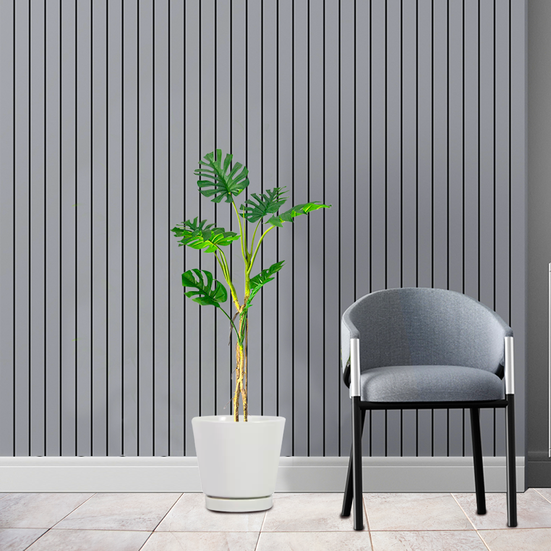 SOGA 4X 160cm Tropical Monstera Palm Artificial Plant Tree, Real Touch Technology, with UV Protection