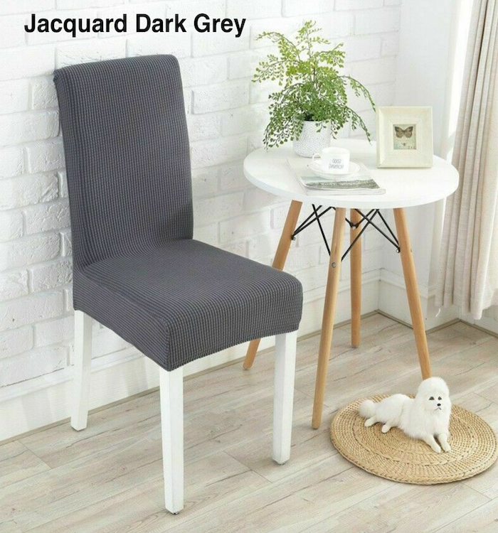 High Back Jacquard Chair Covers (CLEARING ITEM)