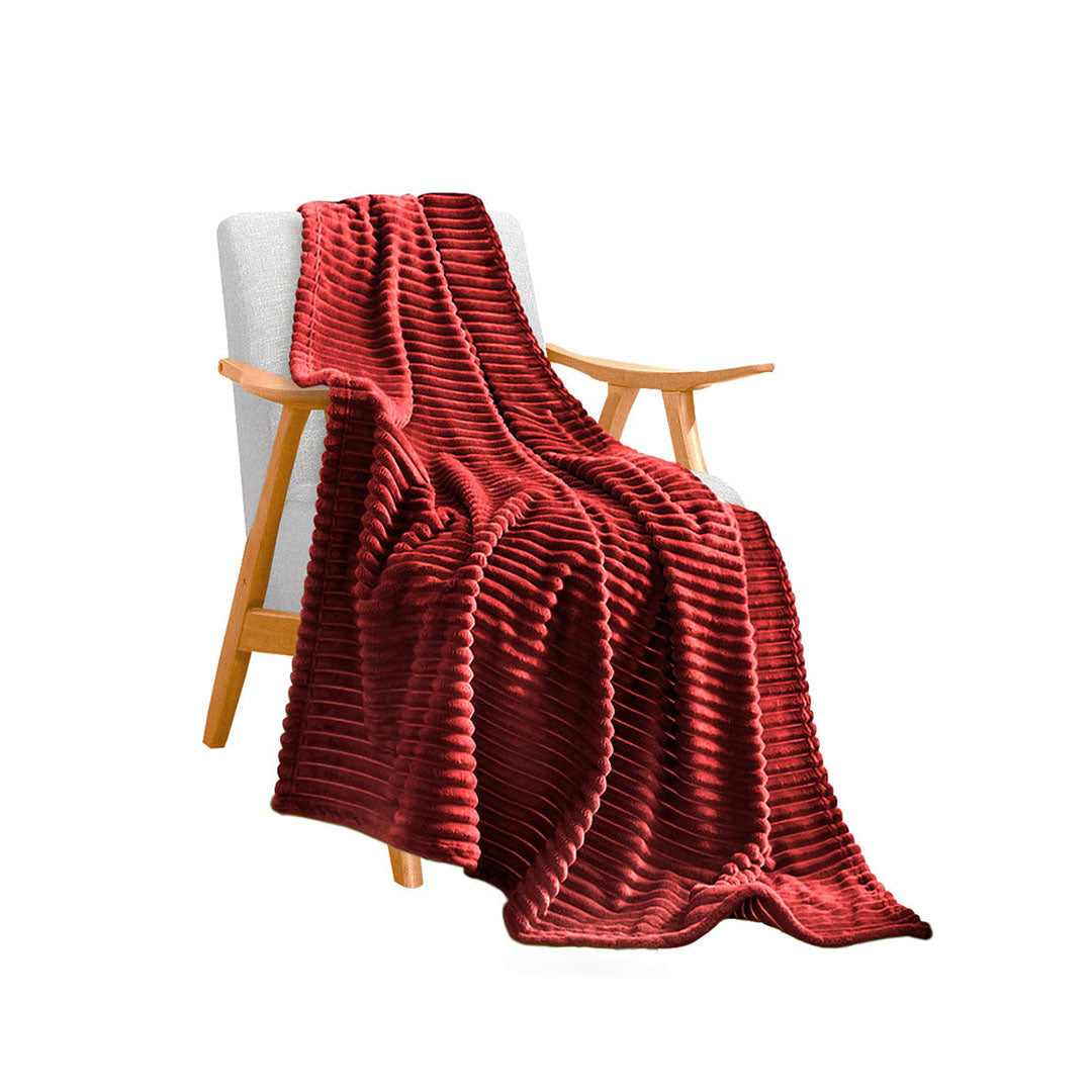 Striped Pattern Throw Blanket