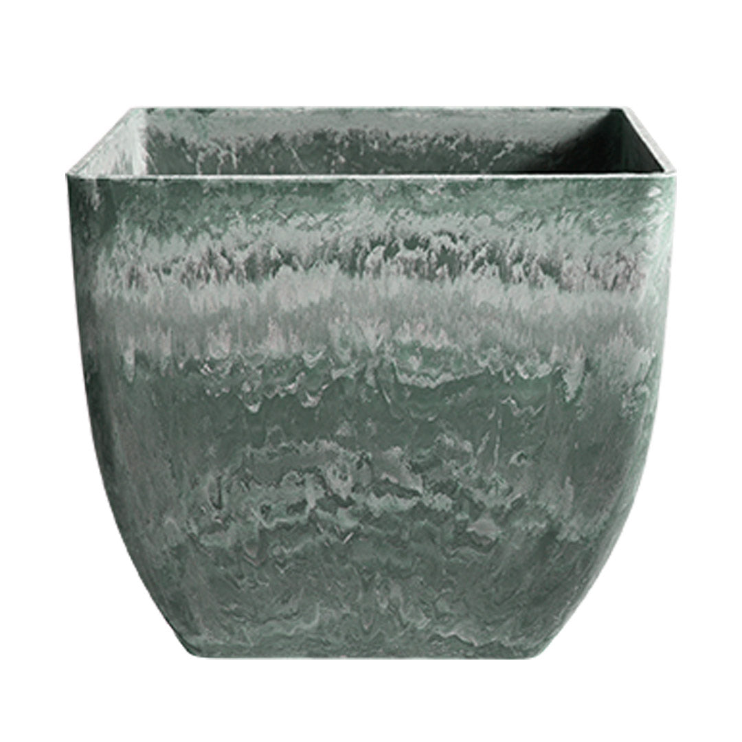 Square Cement Tapered Planter