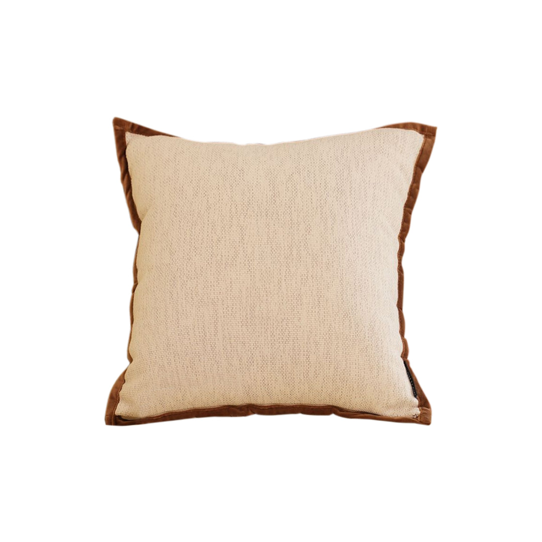 Vintage Off-White Throw Pillow