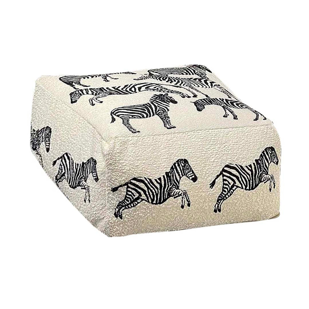 Animal Print Pouffe Cushion