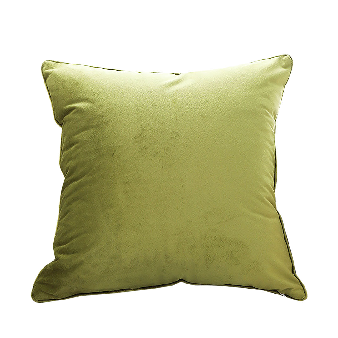 Green Foliage Pillow