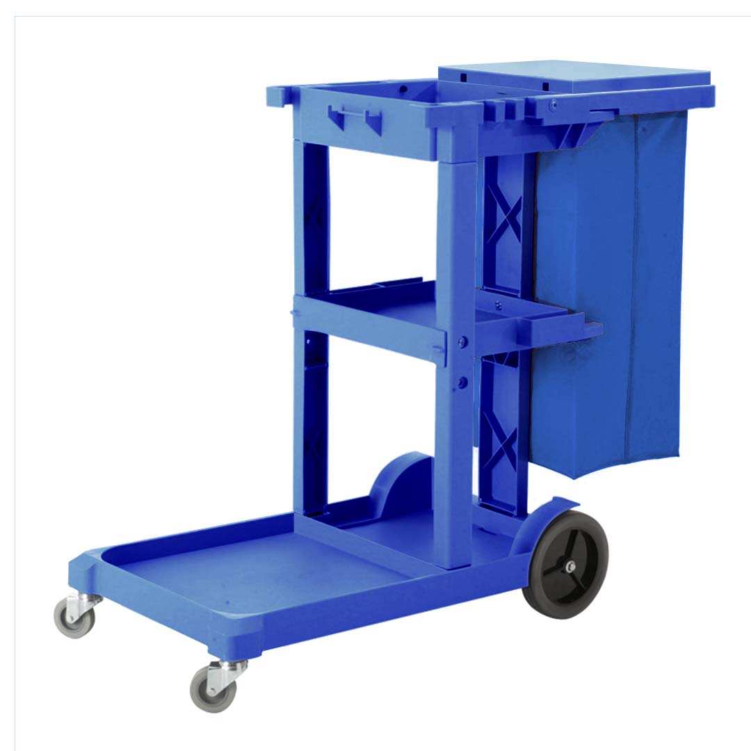 Cleaning Waste Cart Trolley