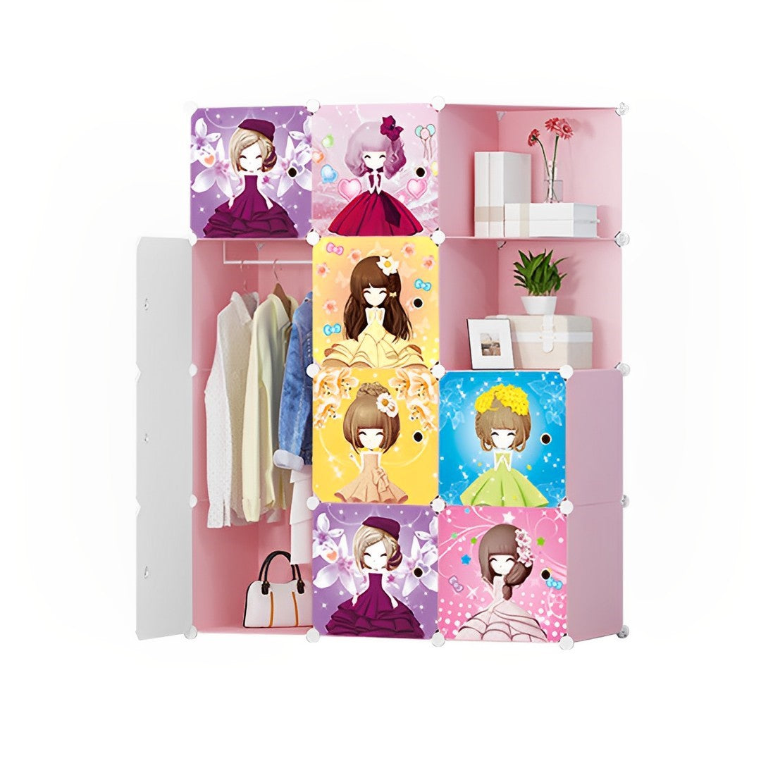 10 Cubes DIY Wardrobe Organiser