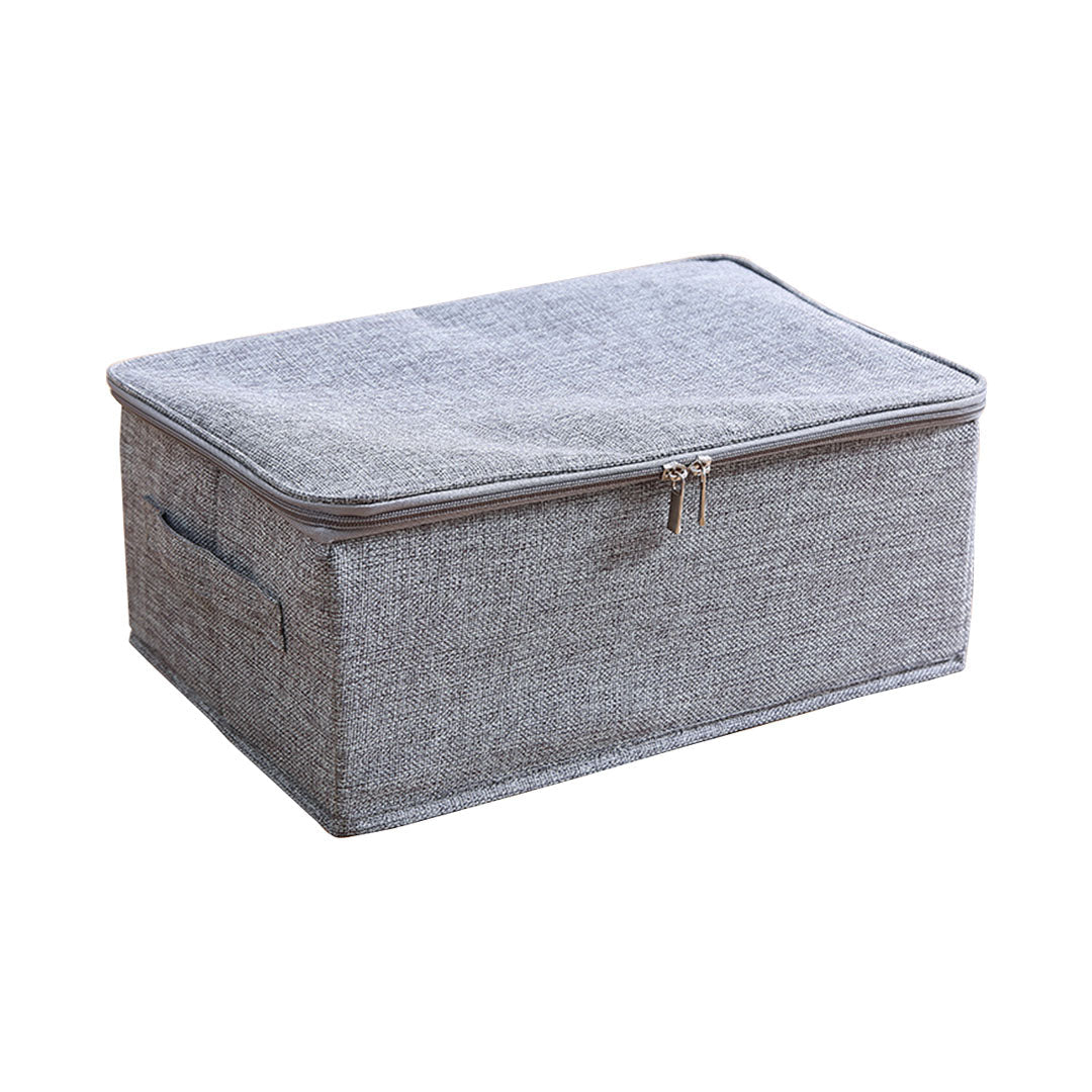 Portable Double Zipper Storage Box