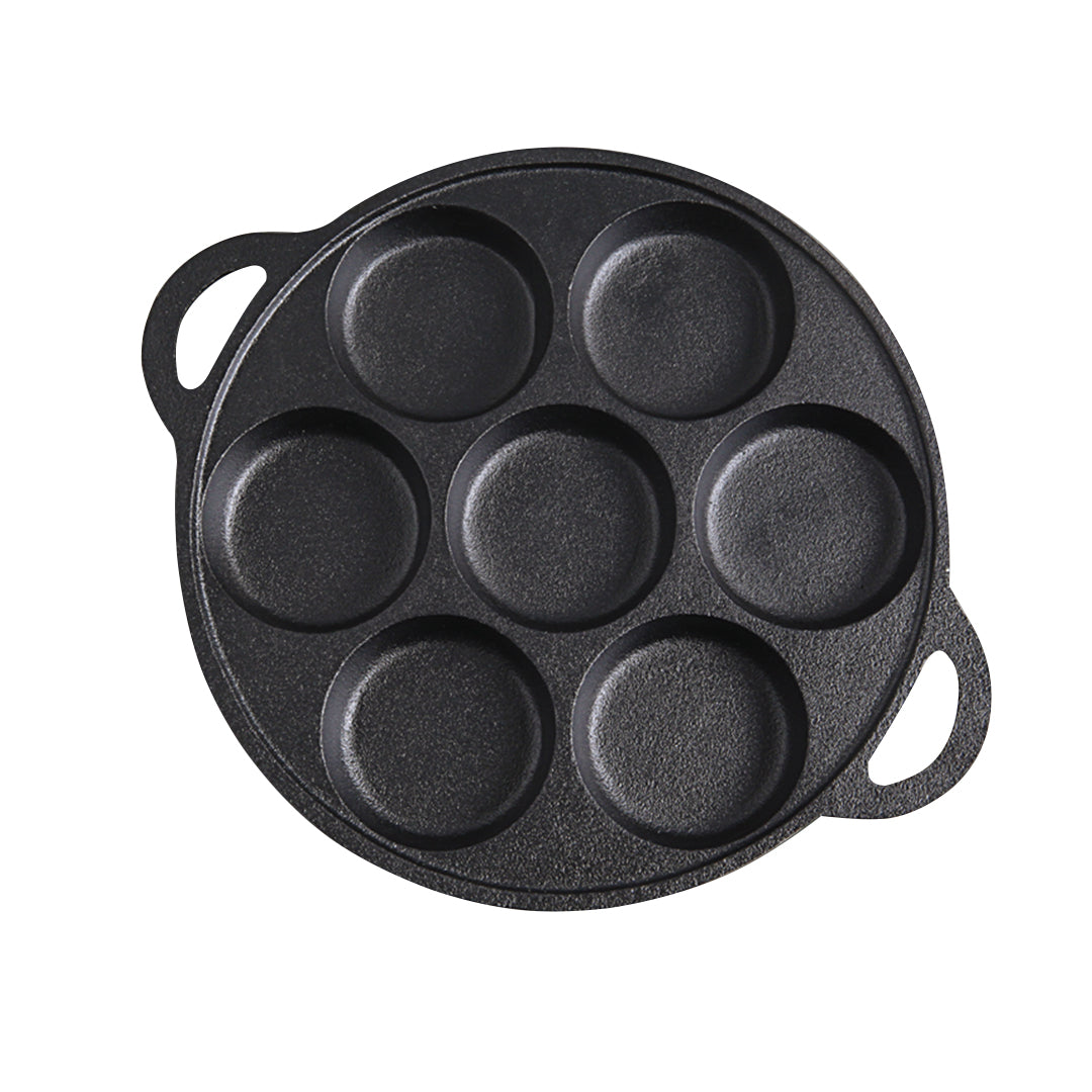 7 Holes Mold FryPan