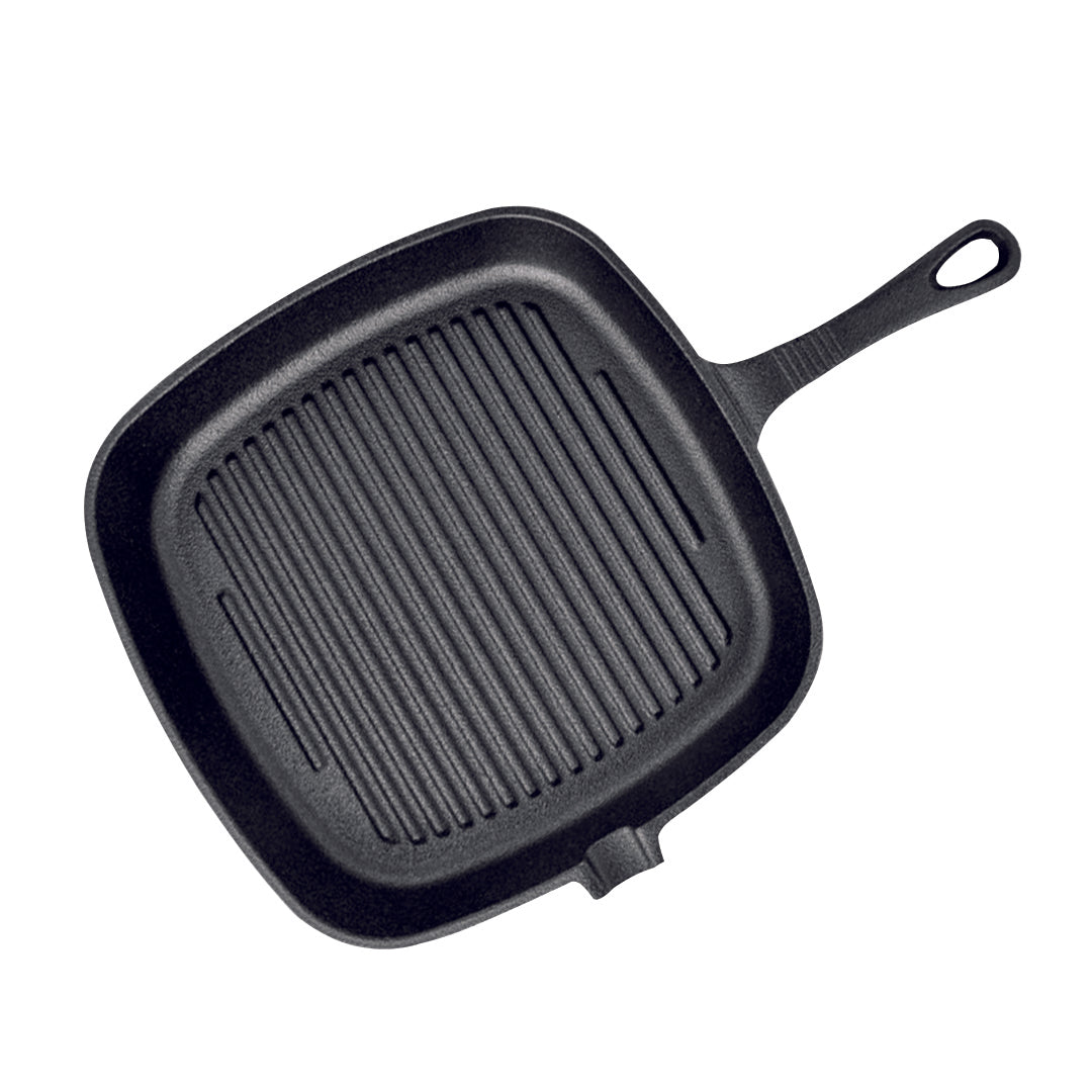 Square Ribbed Sizzle Pan