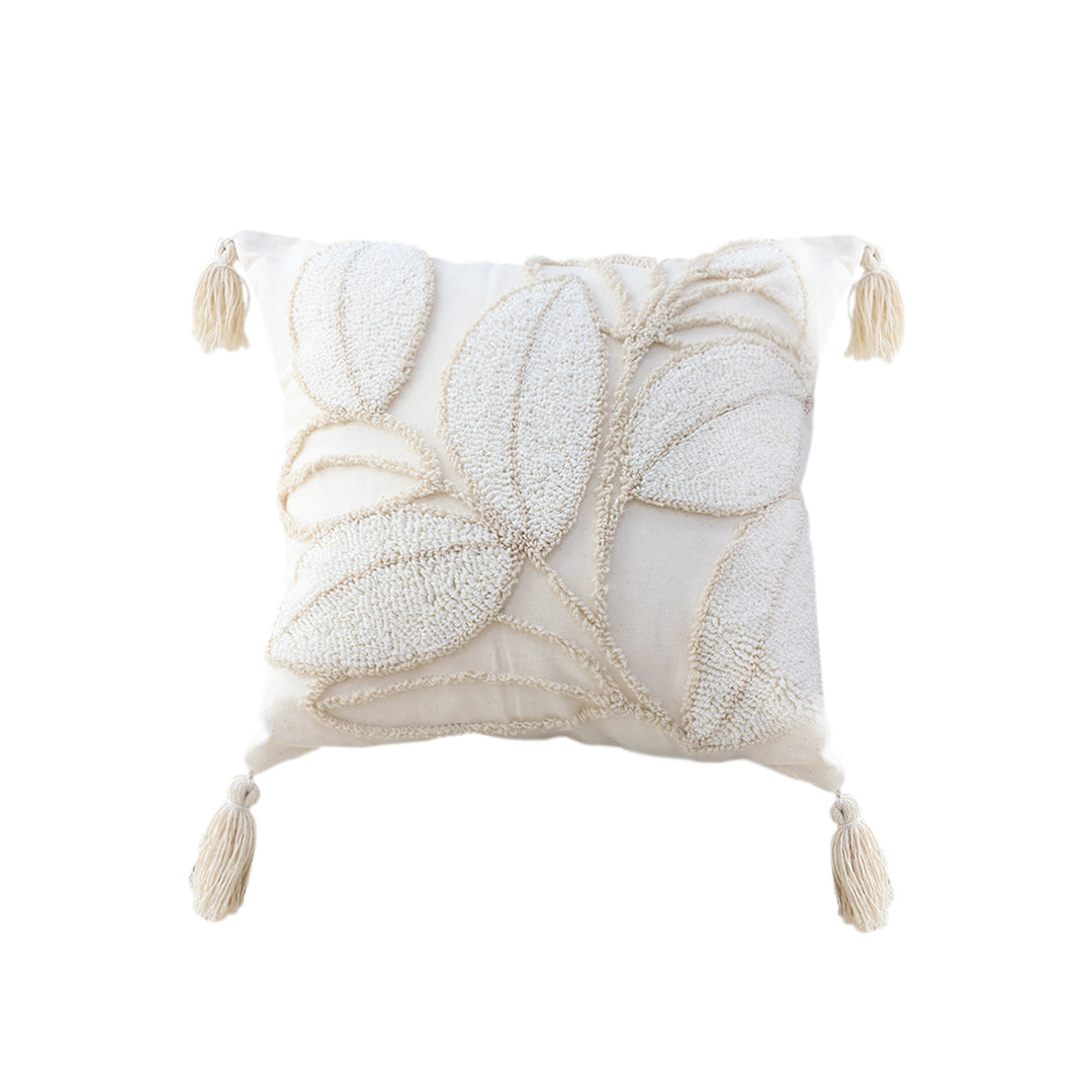 Vintage Tassel Square Throw Pillow