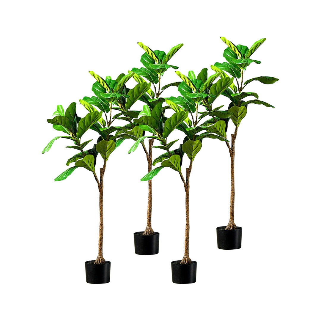 SOGA 4X 120cm Green Artificial Indoor Qin Yerong Tree Fake Plant Simulation Decorative