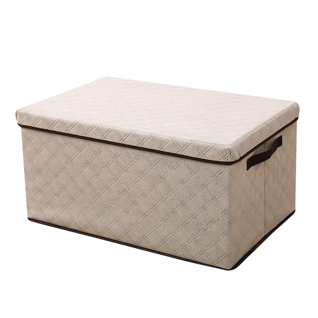 Diamond Grid Pattern Storage Box