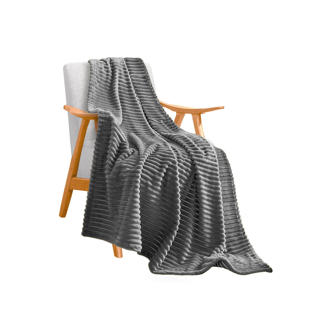 Striped Pattern Throw Blanket