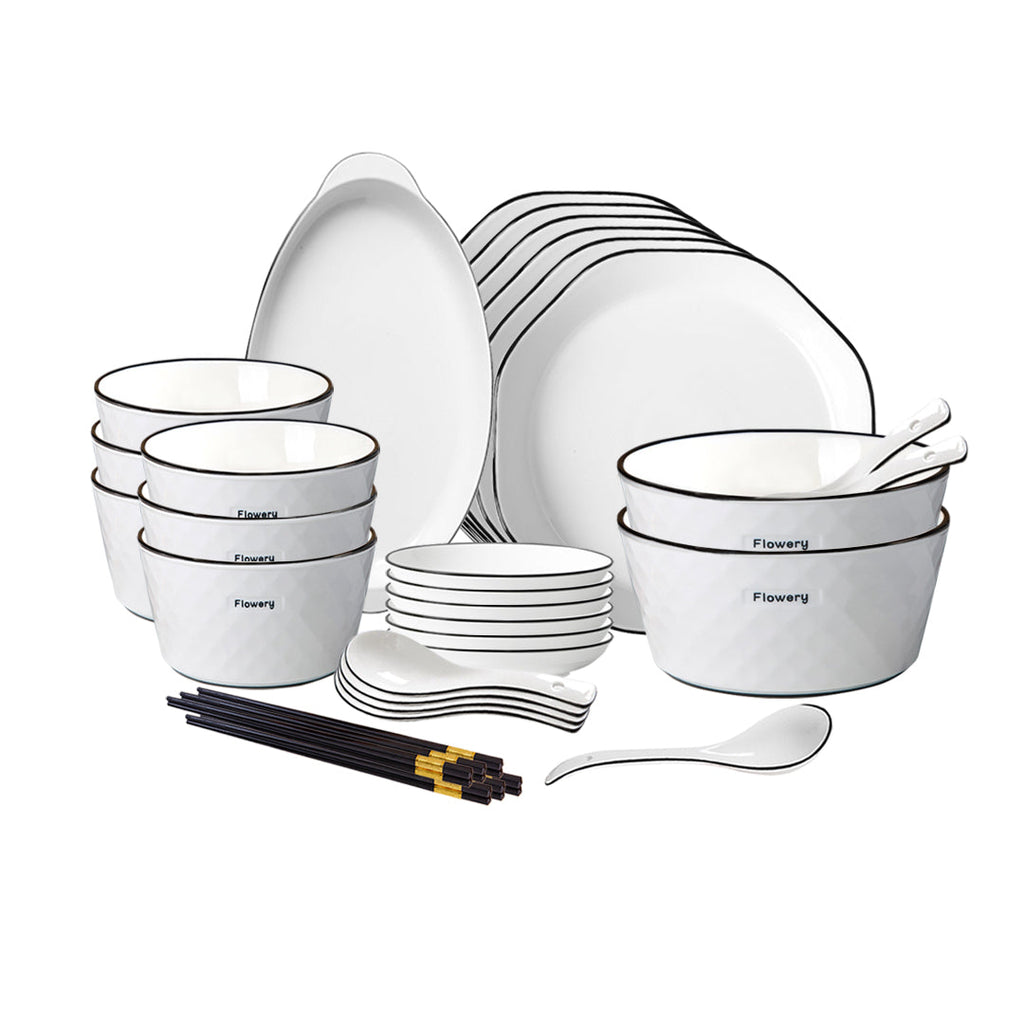 Ceramic Dinnerware Bowl Set