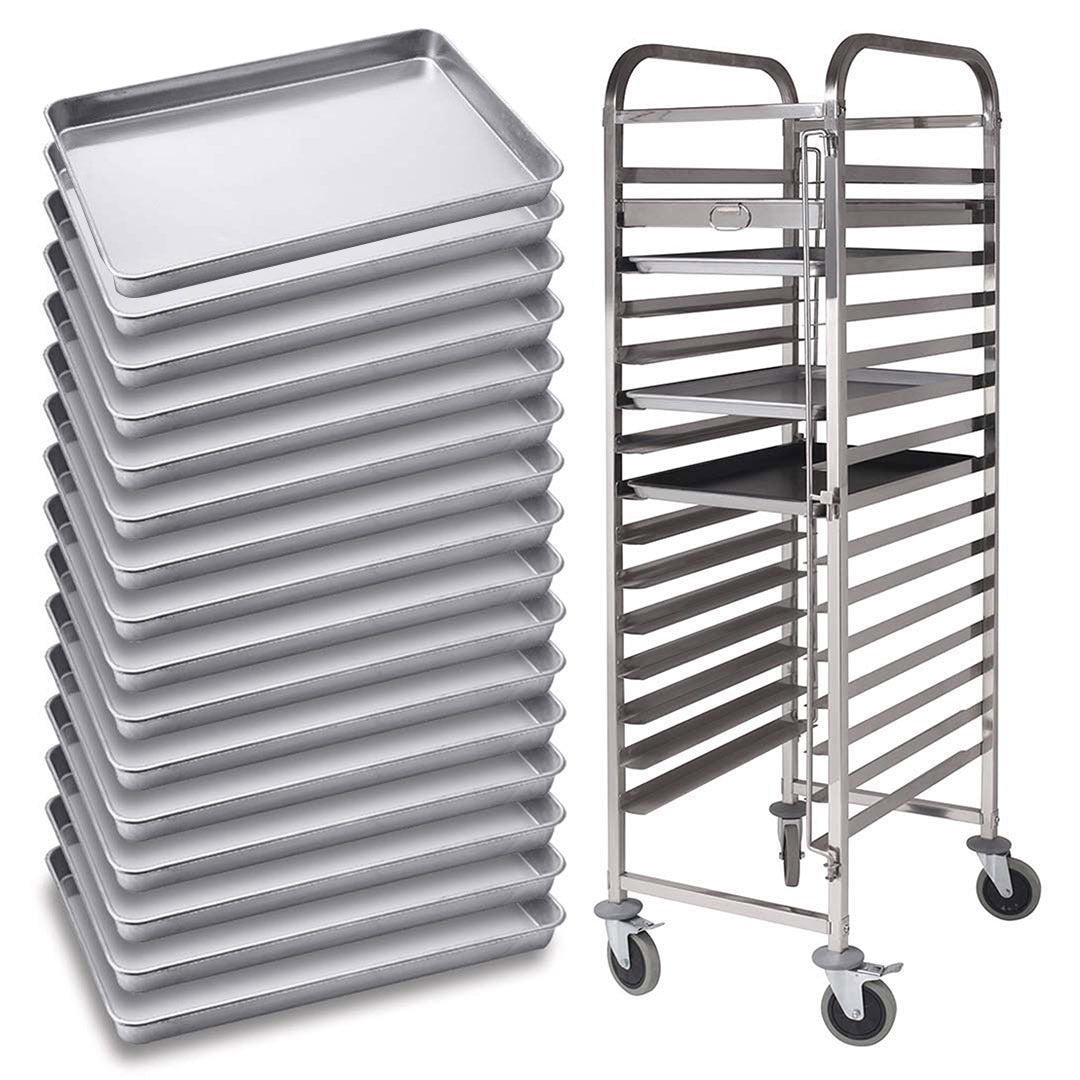 Gastronorm Racking Trolley (15 to 16 Tier)