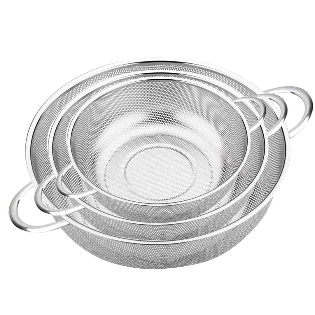 Stainless Steel Colander Set