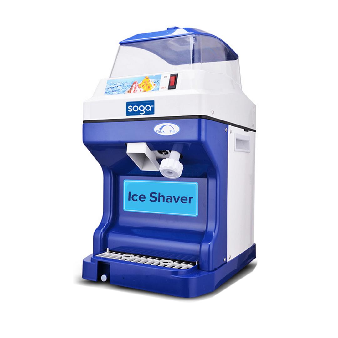 Smoothie Snow Cone Electric Ice Shaver Machine 180kg/h For Commercial ...