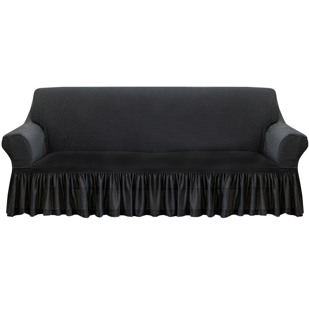 Ruffled Skirt Sofa Cover