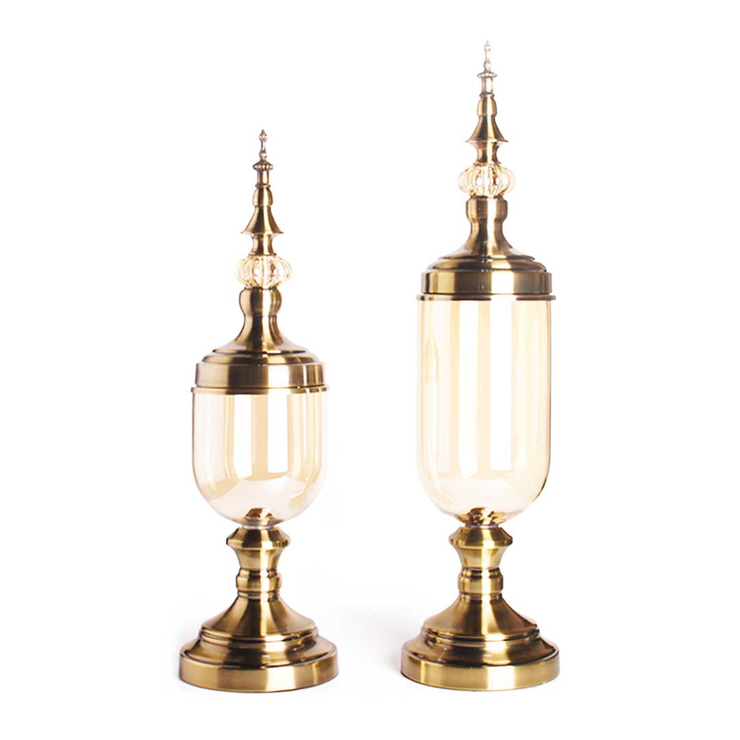 Clear Glass Flower Vase