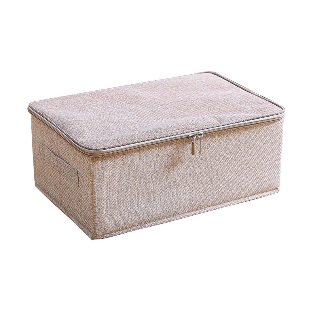 Portable Double Zipper Storage Box