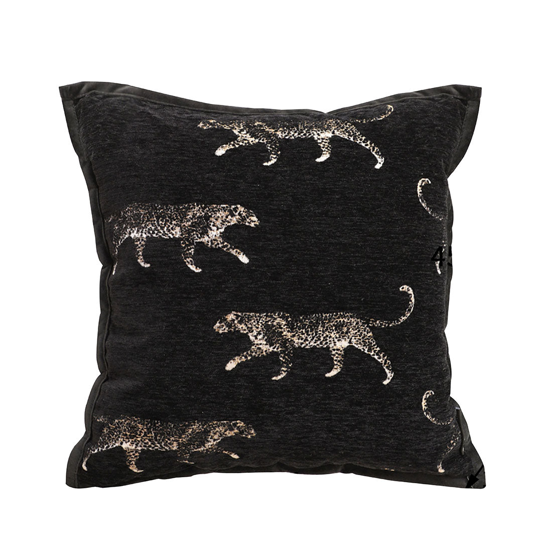 Leopard Print Throw Pillow