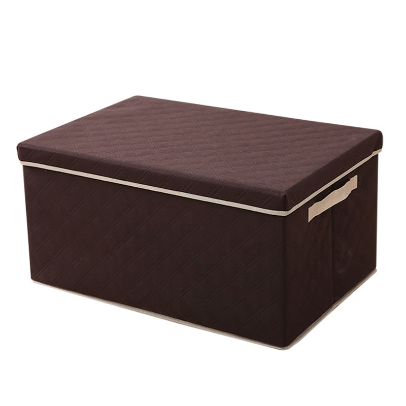 Diamond Grid Pattern Storage Box