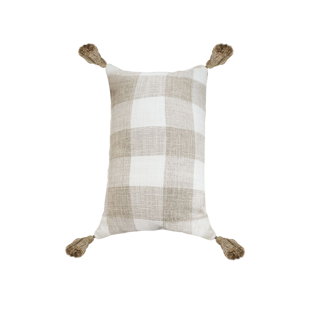 Rib Knit Throw Pillow