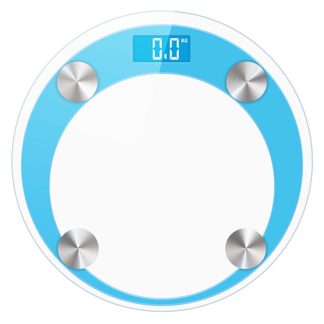 Glass LCD Electronic Scale 180kg