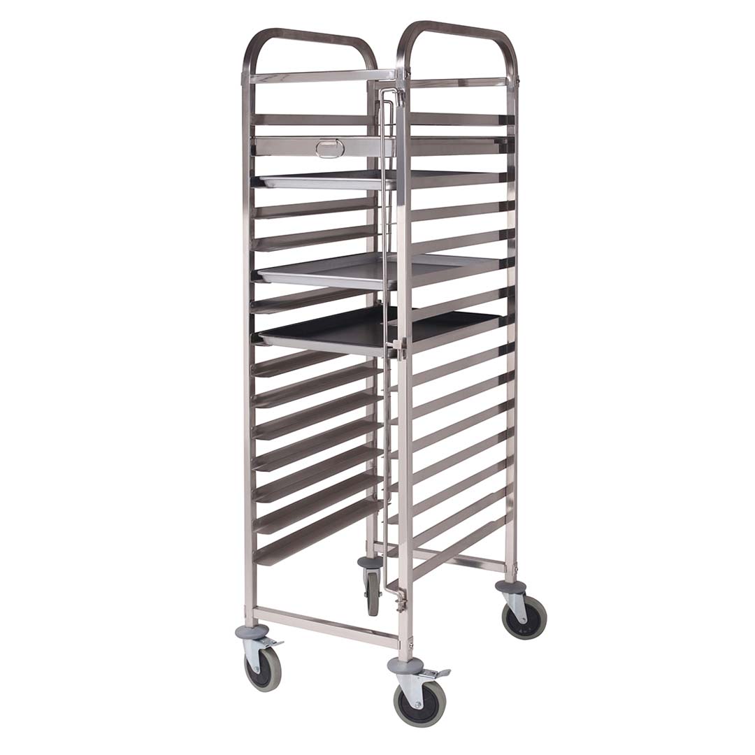 Gastronorm Racking Trolley (15 to 16 Tier)