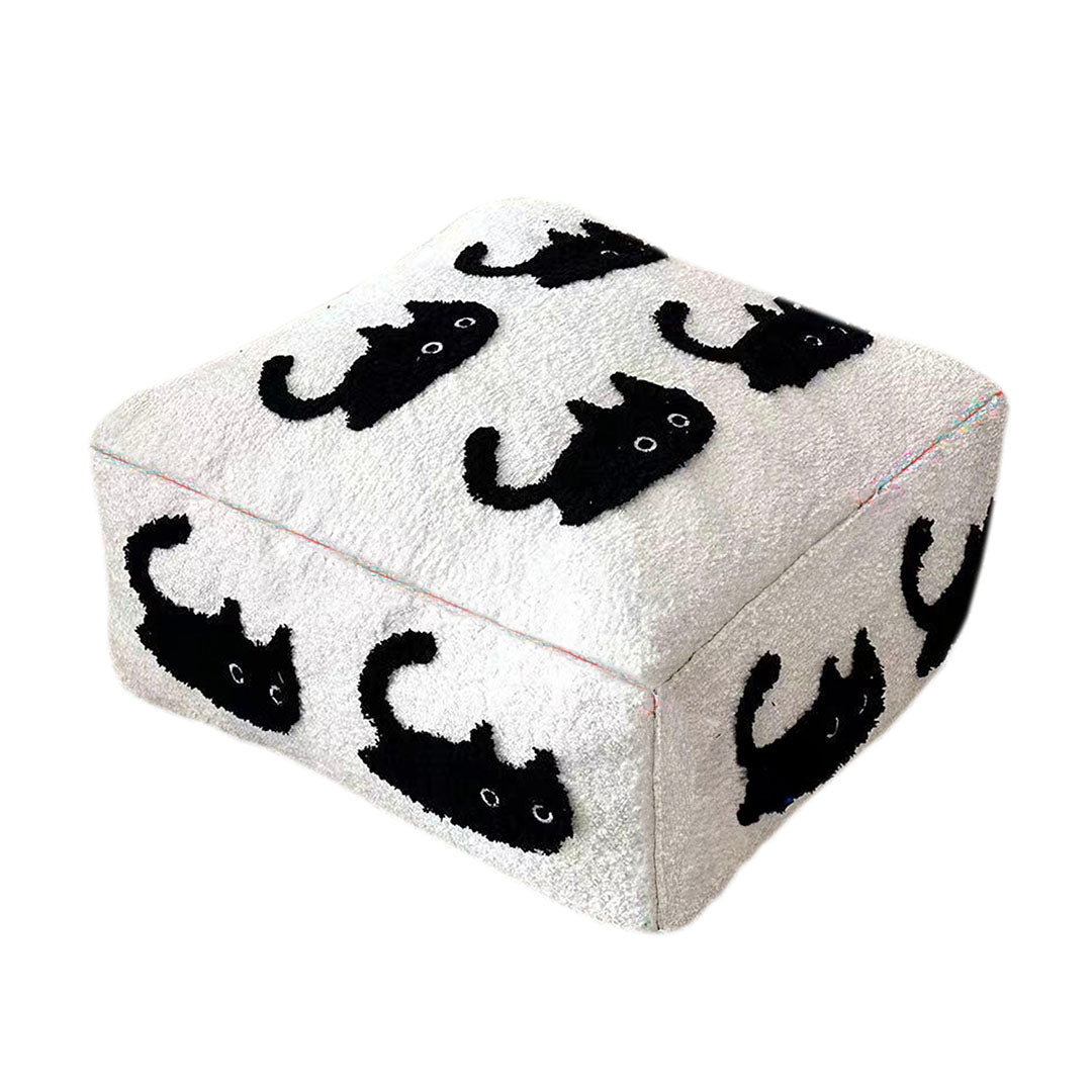 Animal Print Pouffe Cushion