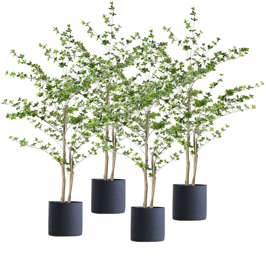 SOGA 4X 150cm Green Artificial Indoor Watercress Tree Fake Plant Simulation Decorative