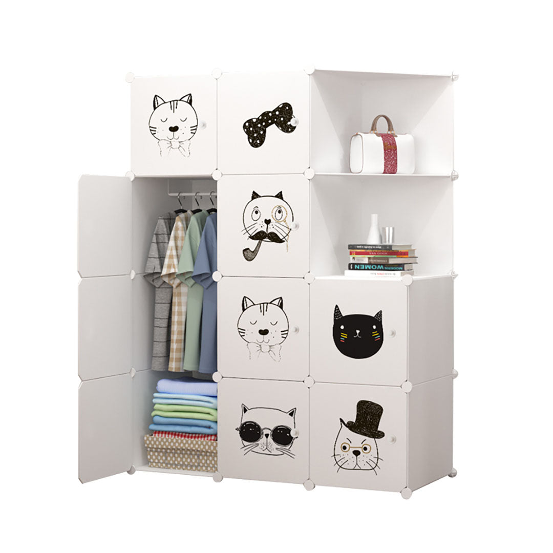 10 Cubes DIY Wardrobe Organiser