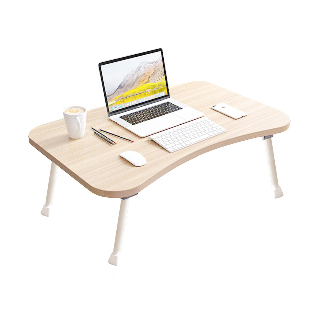 Beige Portable Bed Table