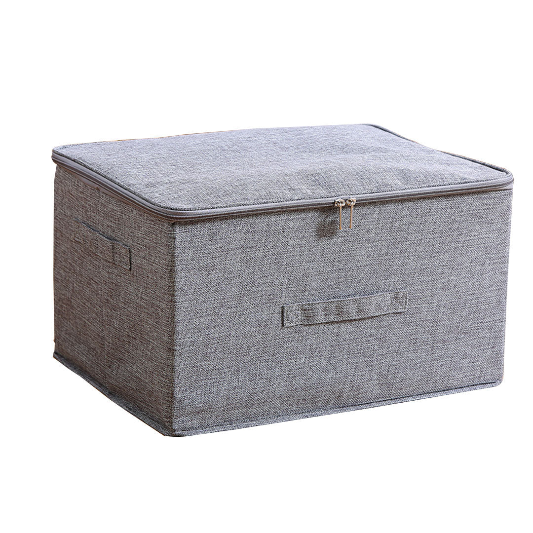 Portable Double Zipper Storage Box