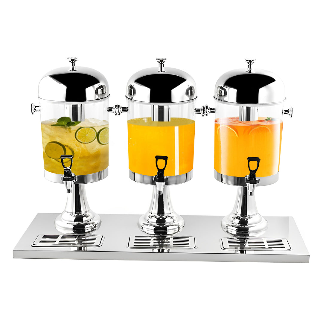 Triple Head Beverage Dispenser