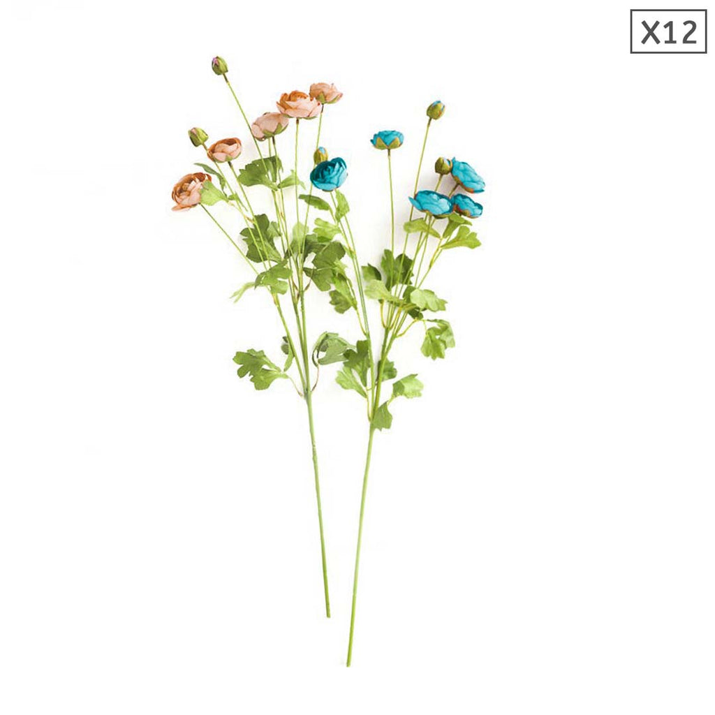 Artificial Rose Bouquet (12-Pieces)