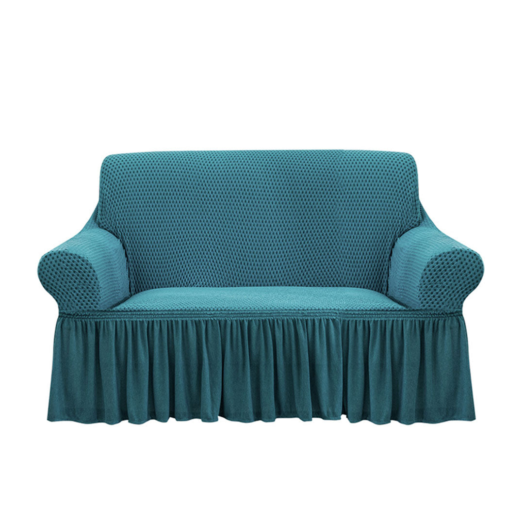 Ruffled Skirt Sofa Cover